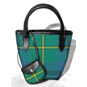 Handbag, Purse, Mini Iona Bucket Bag, Johnston/e Tartan
